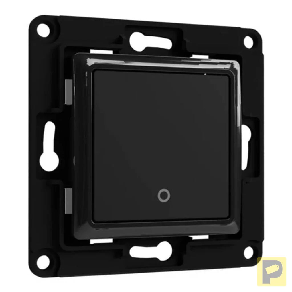 Shelly wall switch 1 button (black)