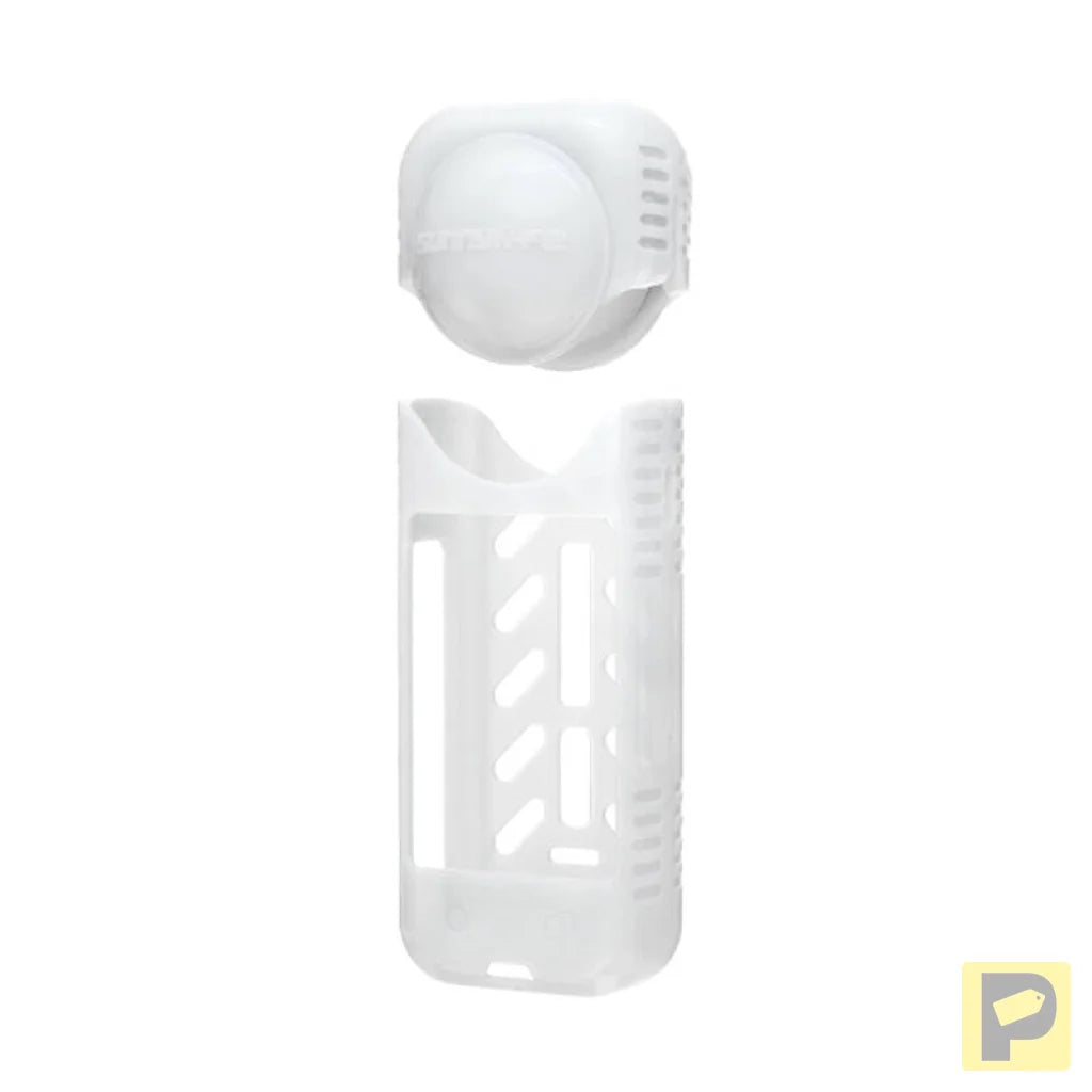 Silicone protective case + lens cover Sunnylife for Insta360 X4 (white)