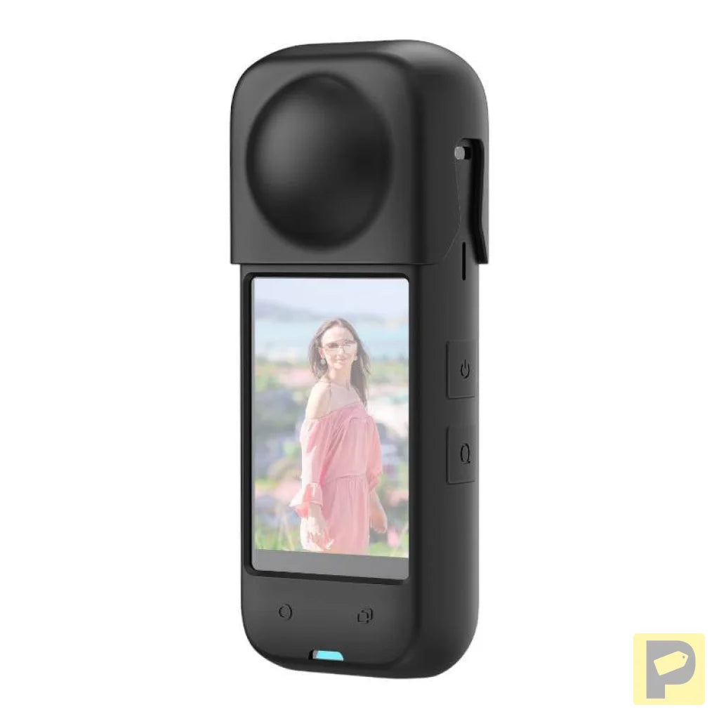 Silicone protective case PULUZ for Insta360 X4 (black)