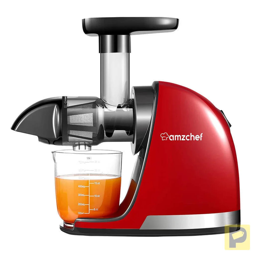 Slow Juicer AMZCHEF 1501-RD (Red)