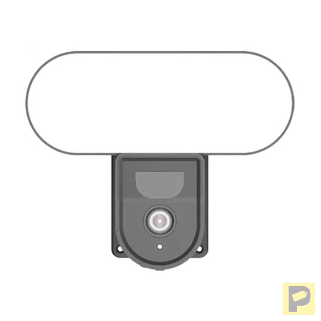 Smart outdoor WiFi camera with Gosund IPC3 floodlight, IP65 Tuya