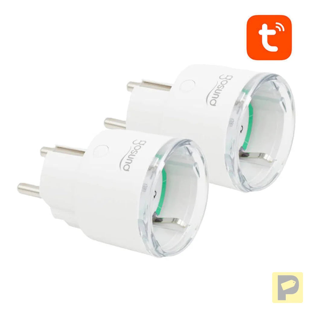 Smart plug WiFi Gosund SP111 3680W 16A, Tuya 2-pack
