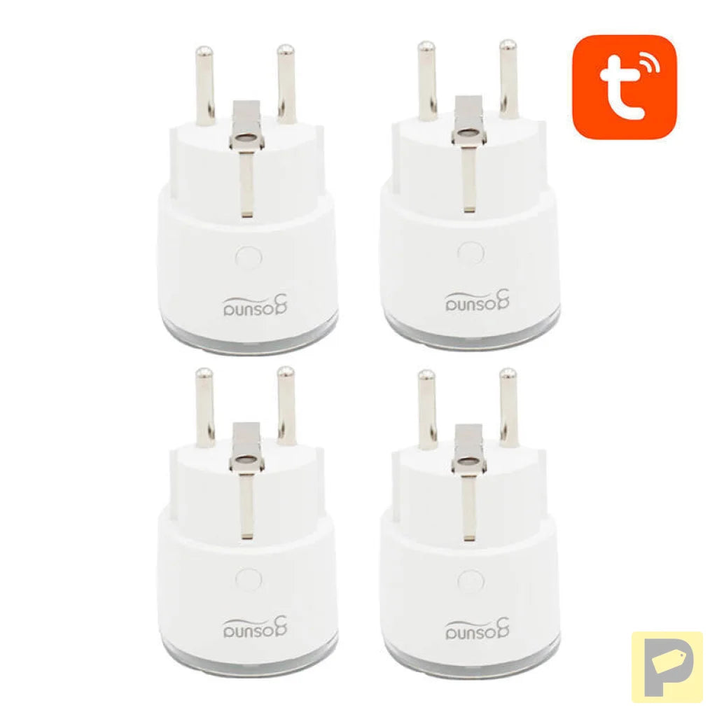 Smart plug WiFi Gosund SP111 3680W 16A, Tuya 4-pack