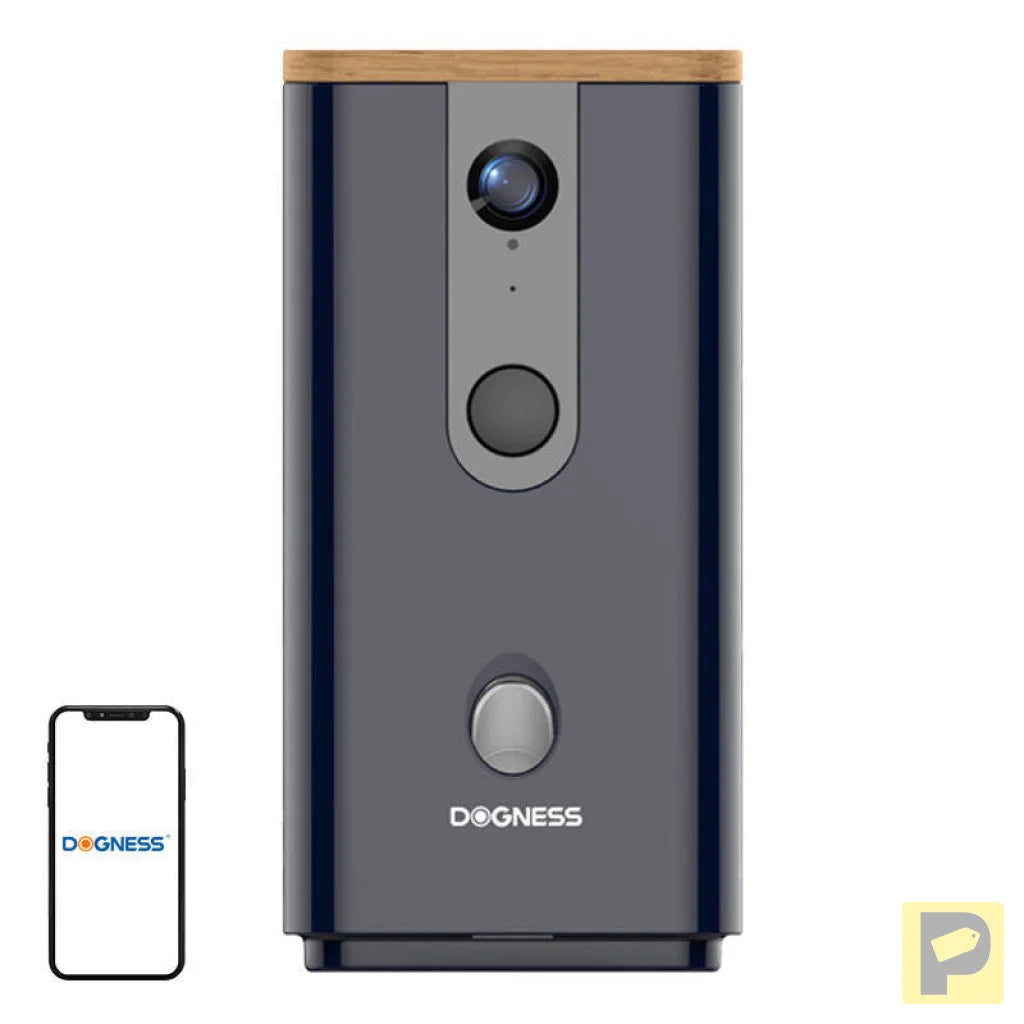 Smart snack feeder with camera T03 Dogness (Black)