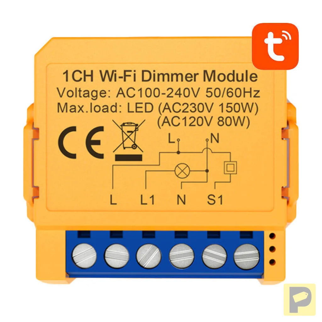 Smart socket switch WiFi Avatto DMS16-2 TUYA