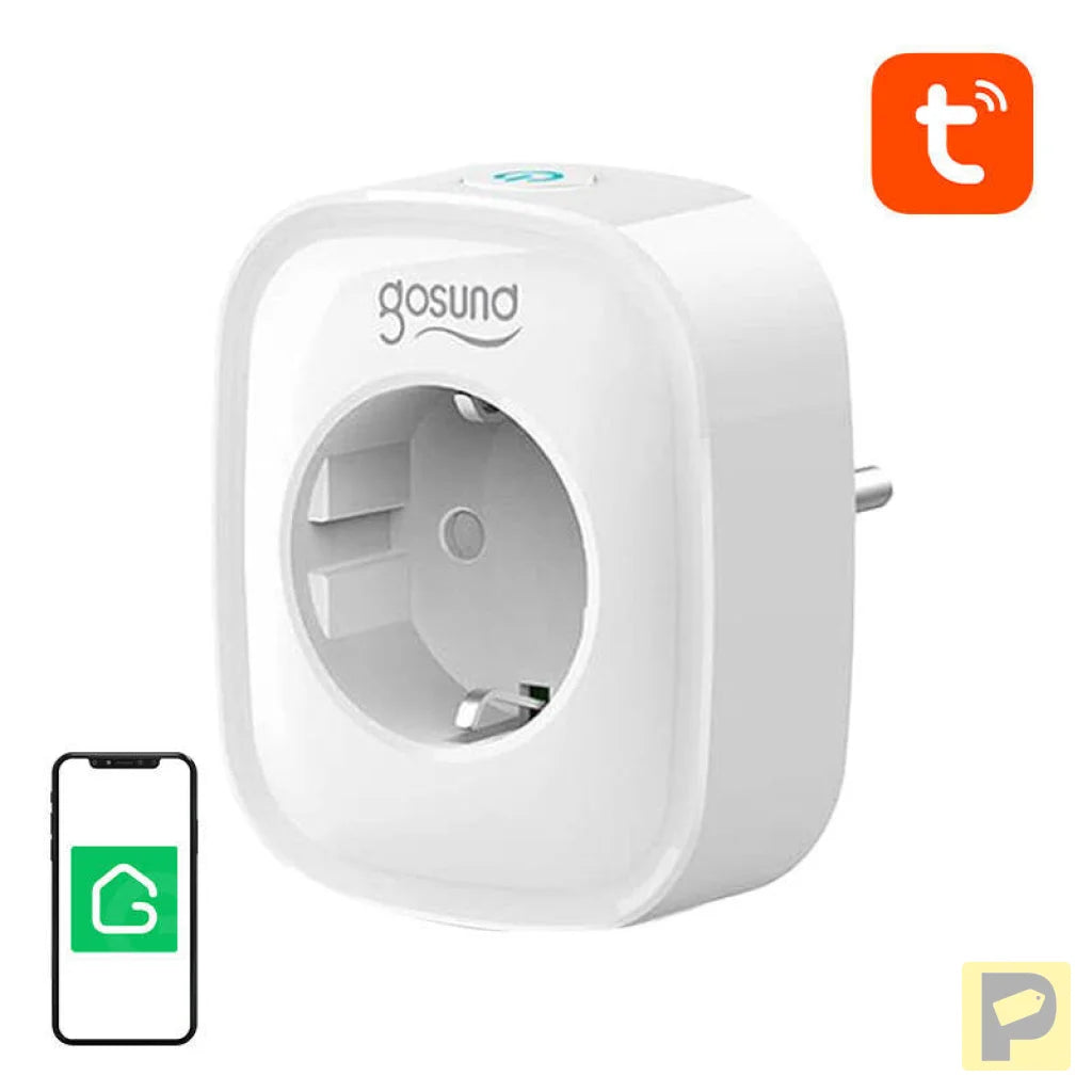 Smart socket WiFi Gosund SP1 E/F- unischuko, Tuya