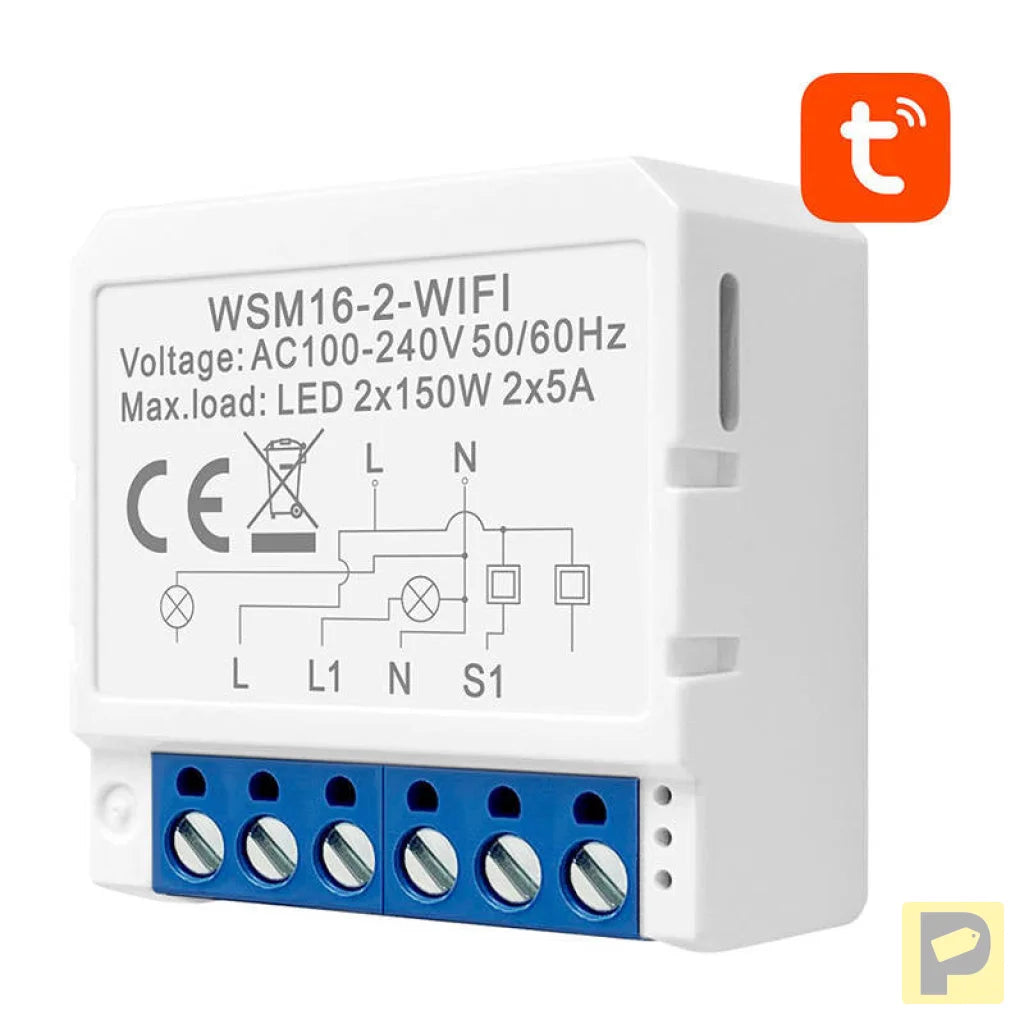 Smart Switch Module WiFi Avatto WSM16-W2 TUYA