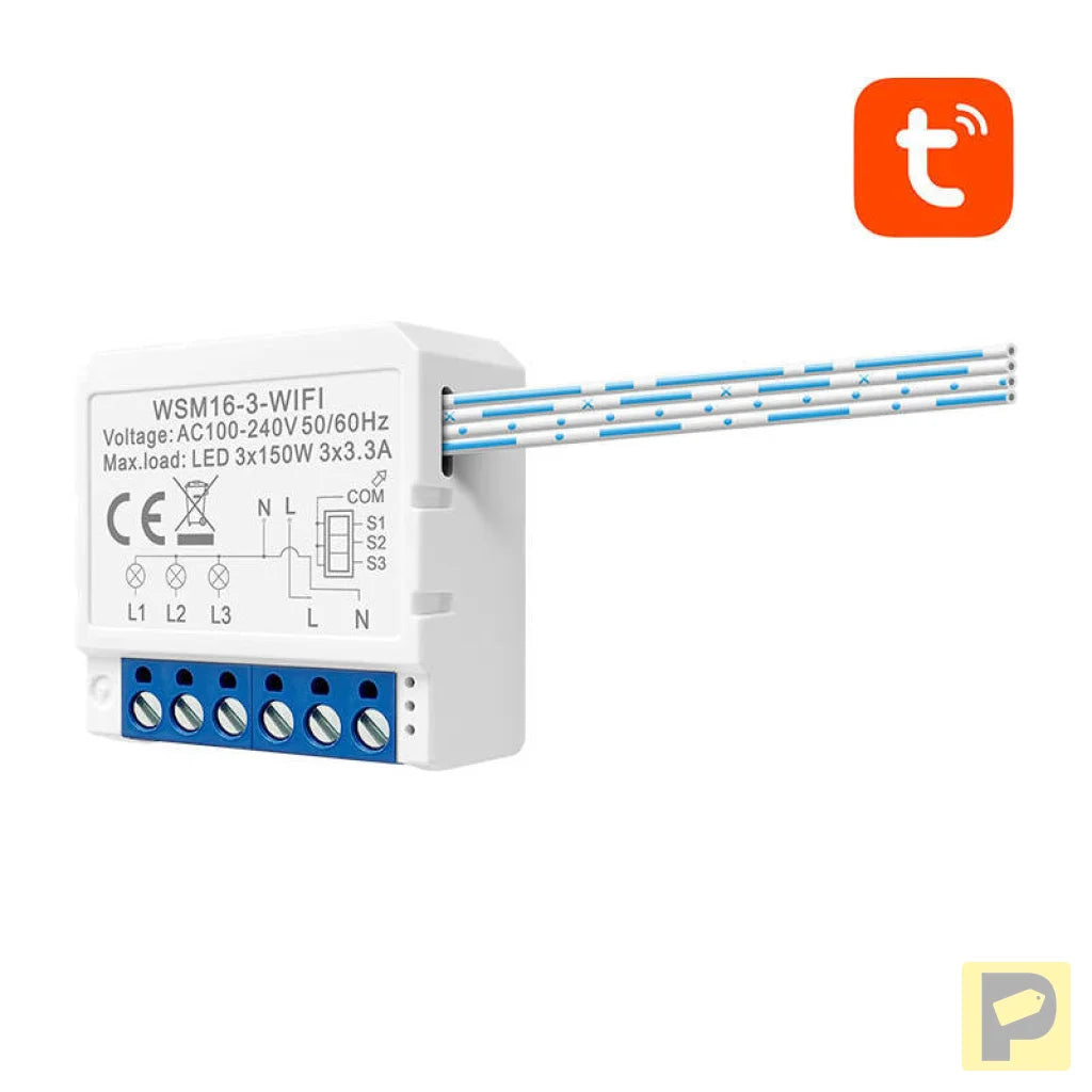 Smart Switch Module WiFi Avatto WSM16-W3 TUYA