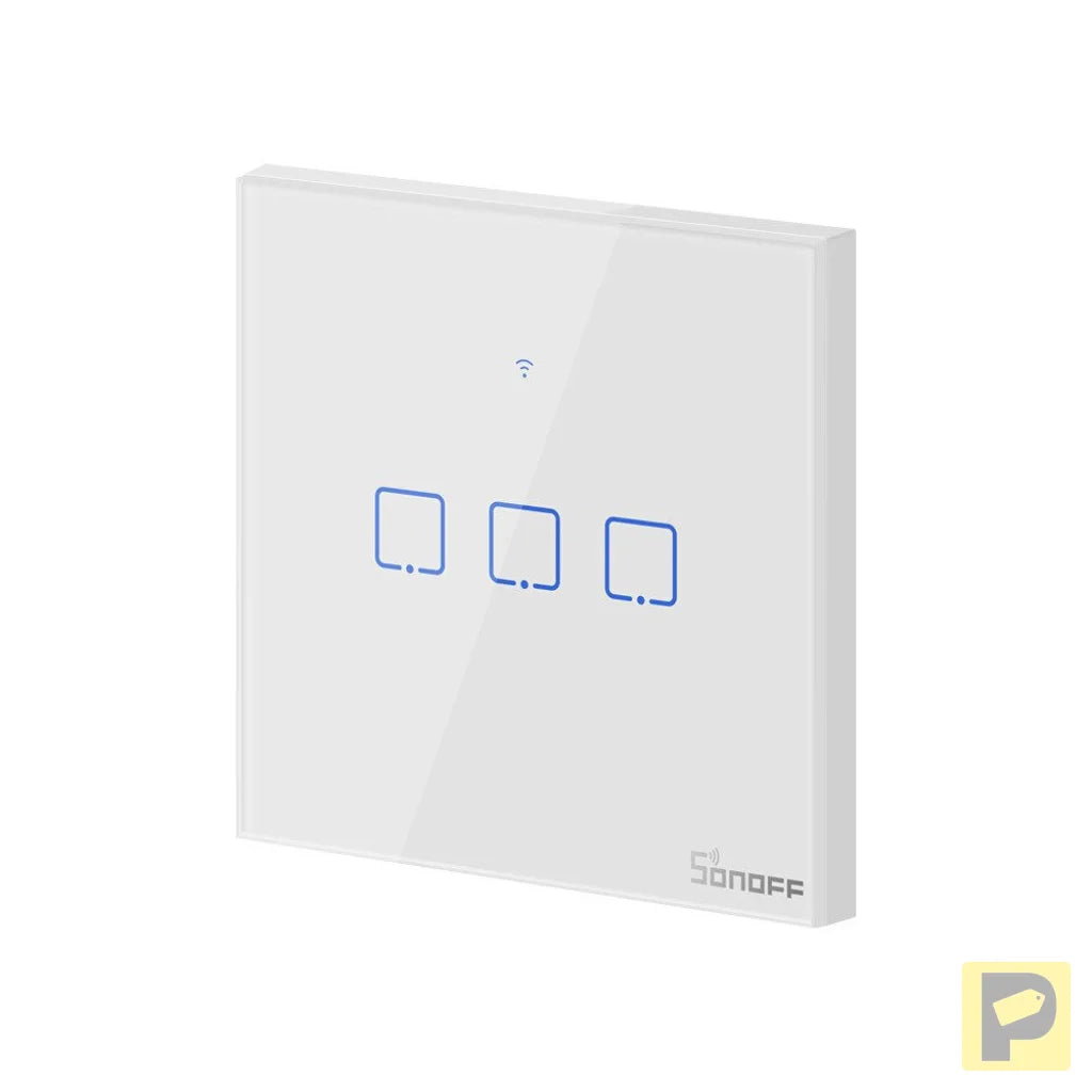 Smart Switch WiFi + RF 433 Sonoff T1 EU TX (3-channel)
