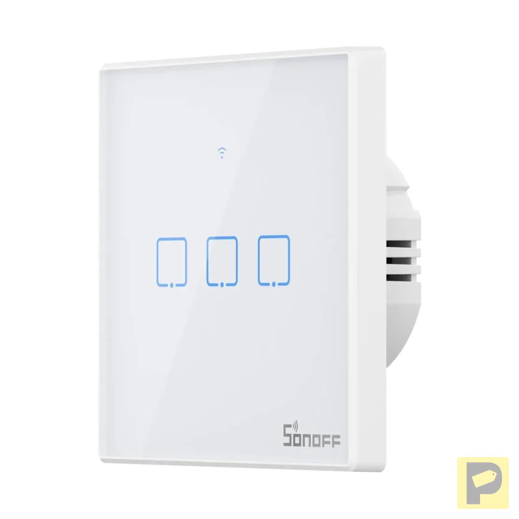Smart Switch WiFi + RF 433 Sonoff T2 EU TX (2-channel) updated