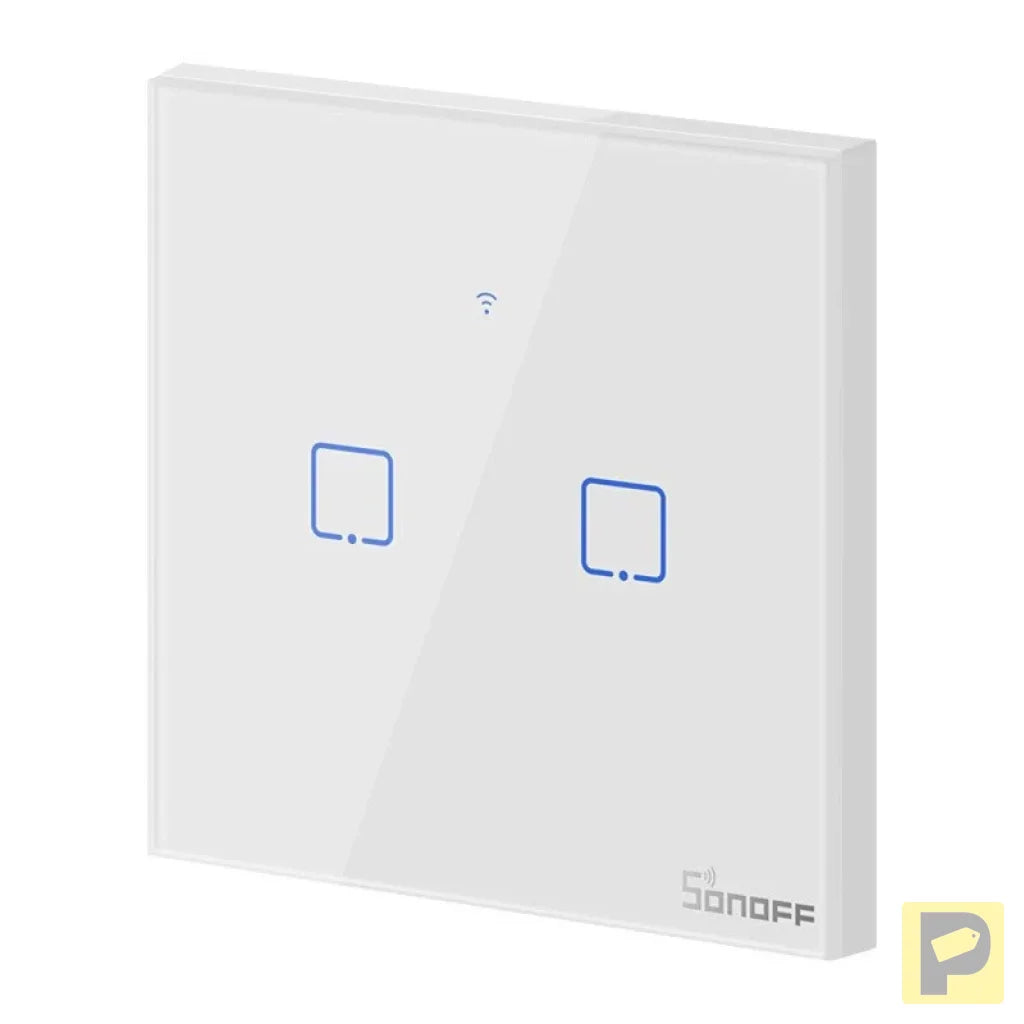 Smart Switch WiFi Sonoff T0 EU TX (2-channel)