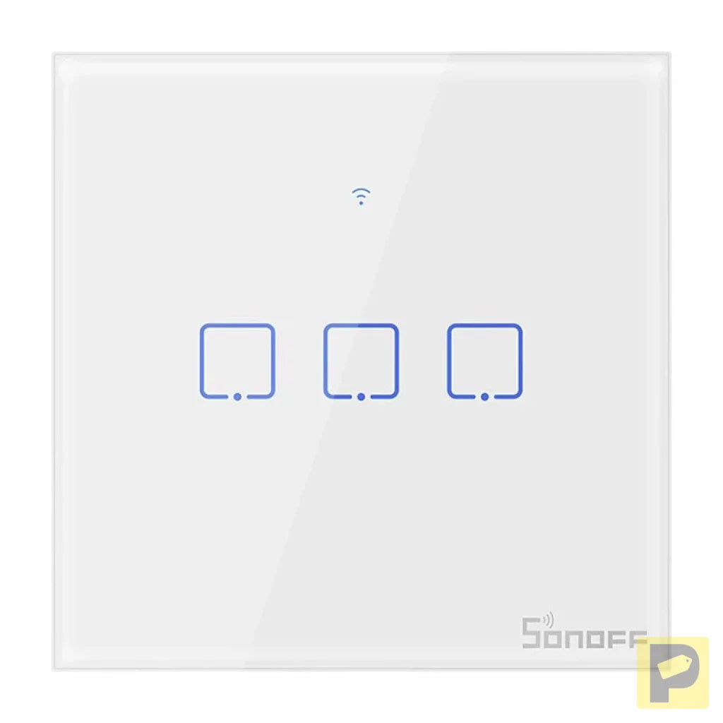 Smart Switch WiFi  Sonoff T0 EU TX (3-channels)