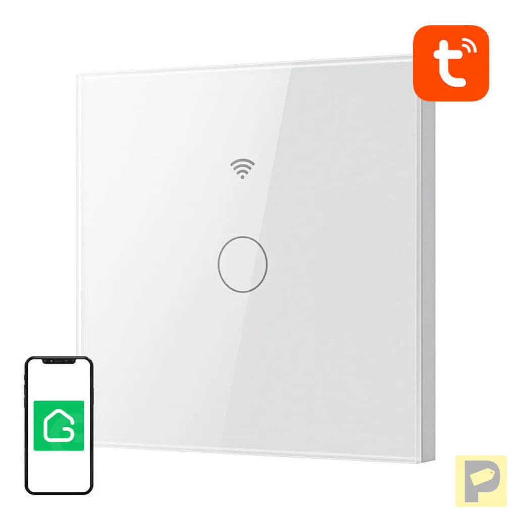 Smart Touch WiFi Light Switch Gosund SLS1 Single (optional N) Tuya