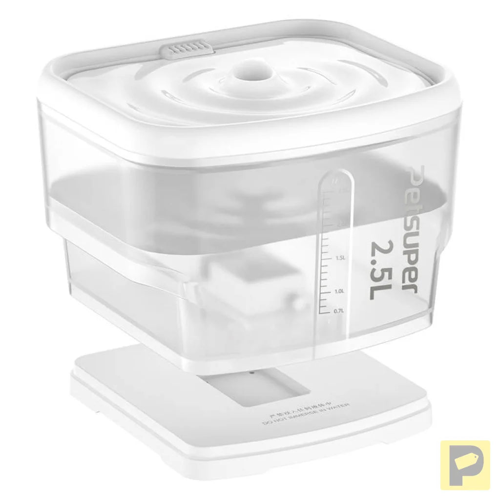 Smart Water Fountain for pets Petsuper PW03 2,5L (white)