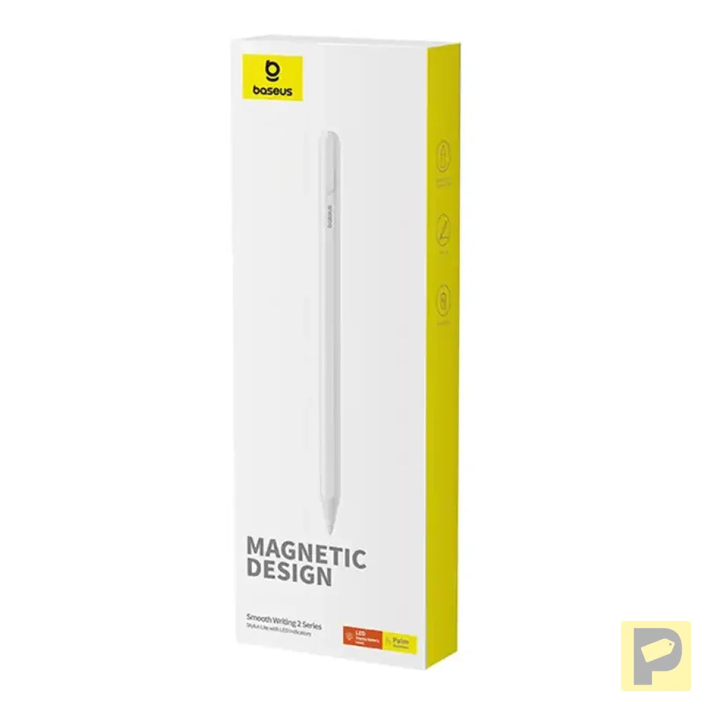 Smooth Writing 2 Baseus Stylus Lite with LED indicator (white)
