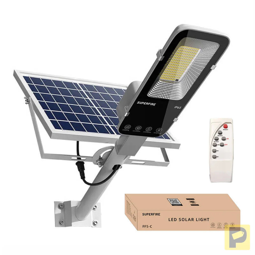 Solar lamp Superfire FF5-C, 263W, 1200lm, 15000mAh