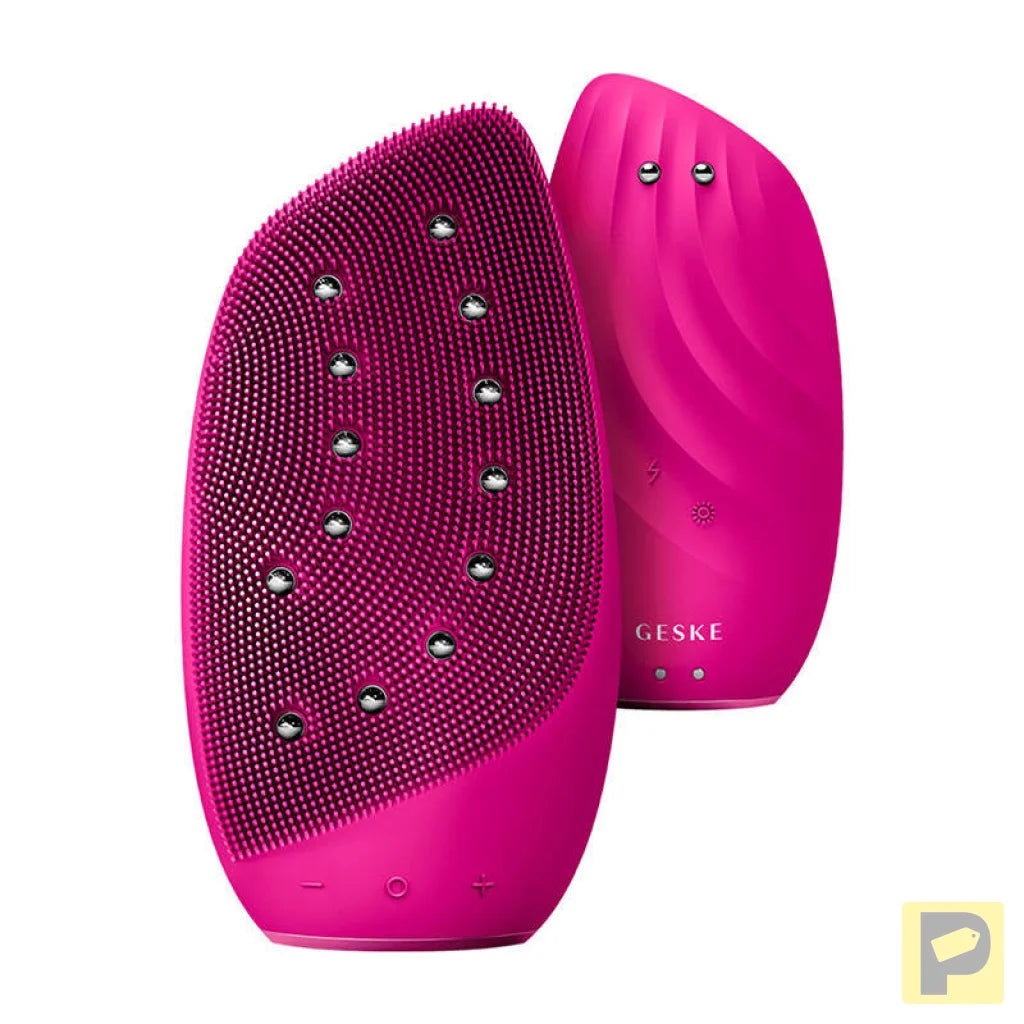 Sonic Thermo Facial Brush & Face-Lifter 8in1 Geske with APP (magenta)