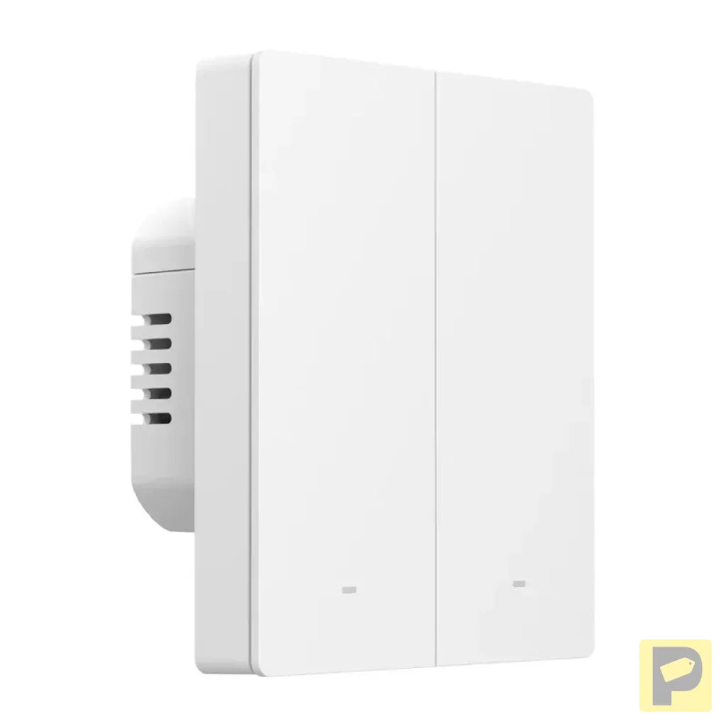 SONOFF M5-2C-80W WiFi Matter smart wall switch (2-channel, for frame)