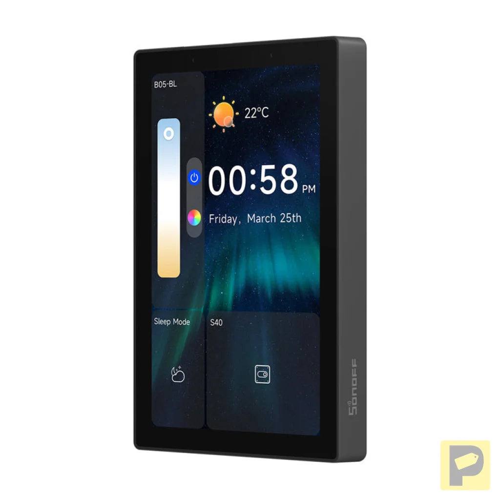 SONOFF NSPanel Pro 120 Smart Control Panel Matter WiFi/Bluetooth/ZigBee (black)