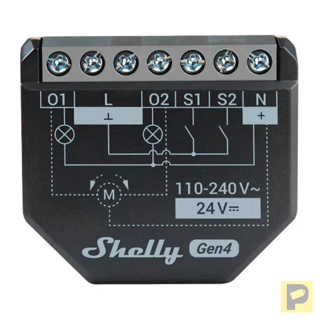 Sterownik Shelly 2PM Gen4 Zigbee/Matter