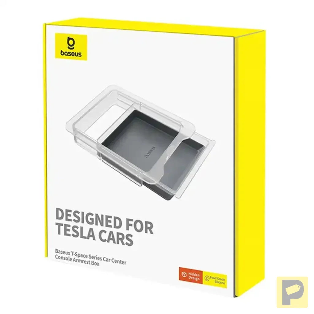 Storage box Tesla Baseus (grey)