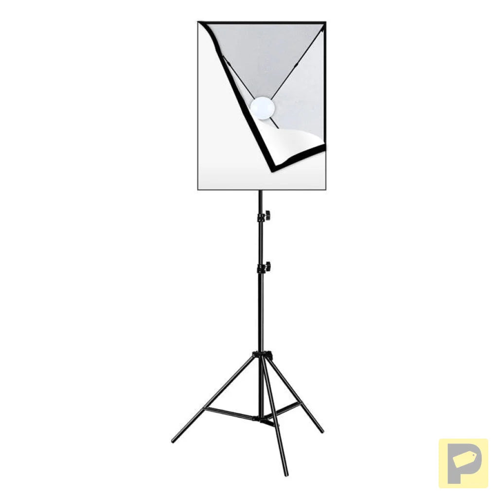 Studio set Puluz LED softbox 50x70cm, tripod, LED bulb 1 pc PU5070EU