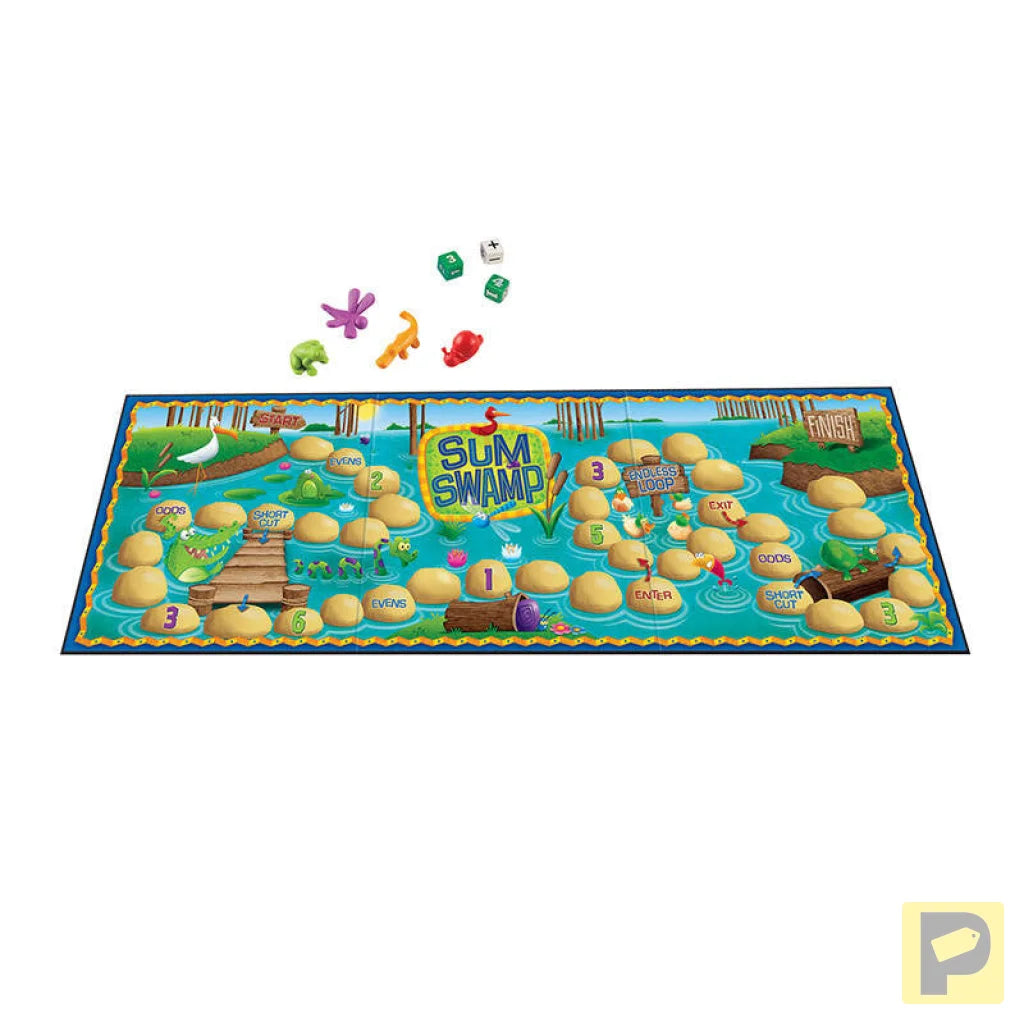 Sum Swamp Addition & Subtraction Game Learning Resources LER 5052