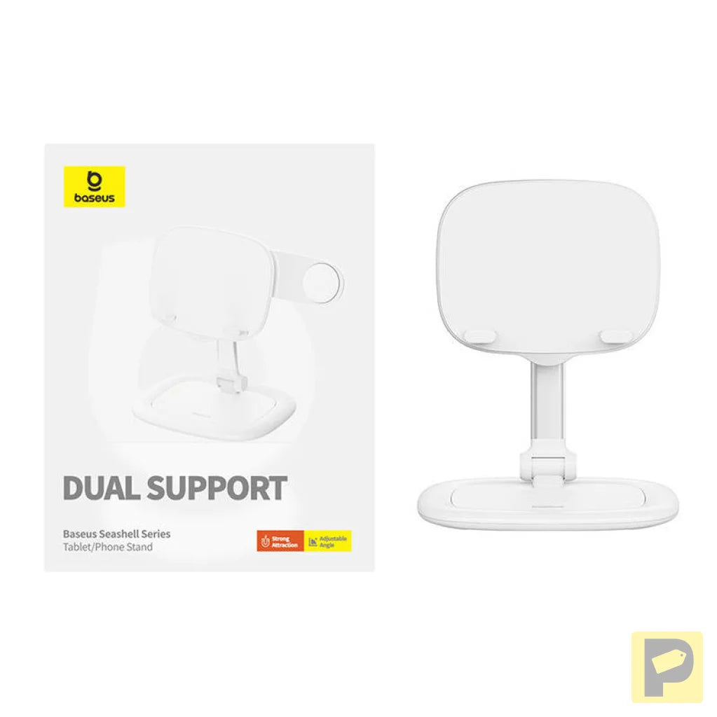 Tablet/Phone Stand Baseus Seashell Series White