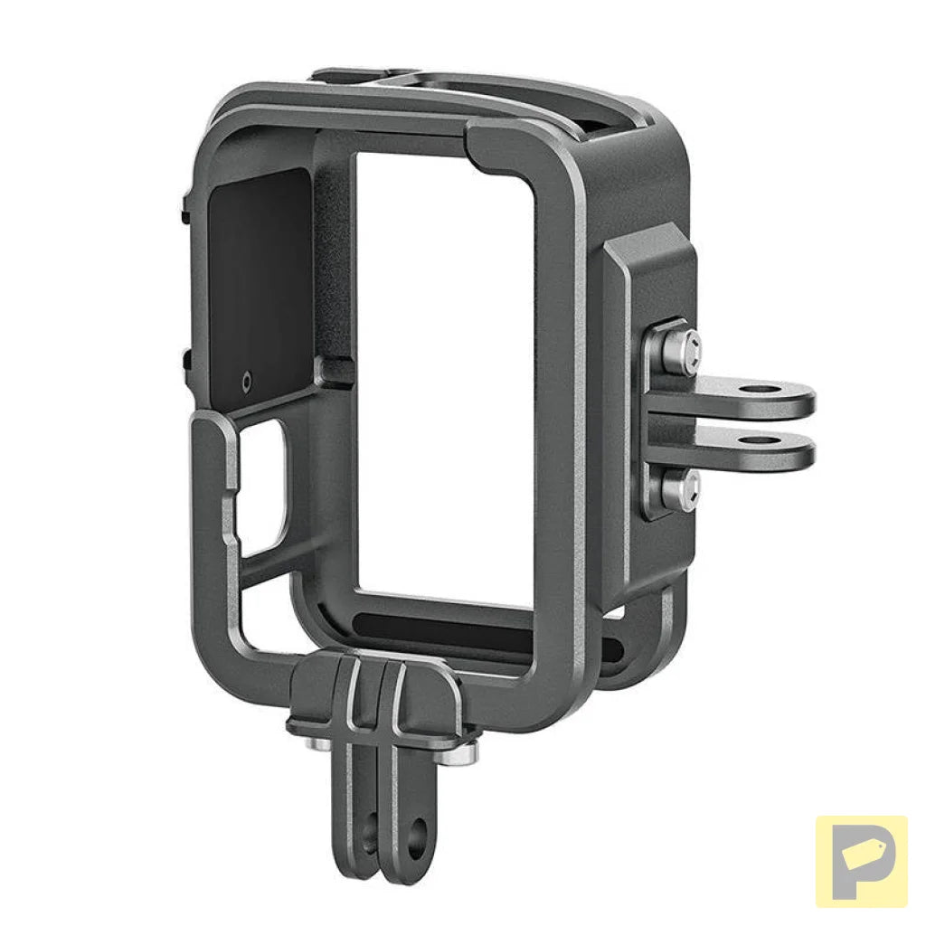 TELESIN Aluminum cage for GoPro Hero 12/11/10/9 +vertical adapter