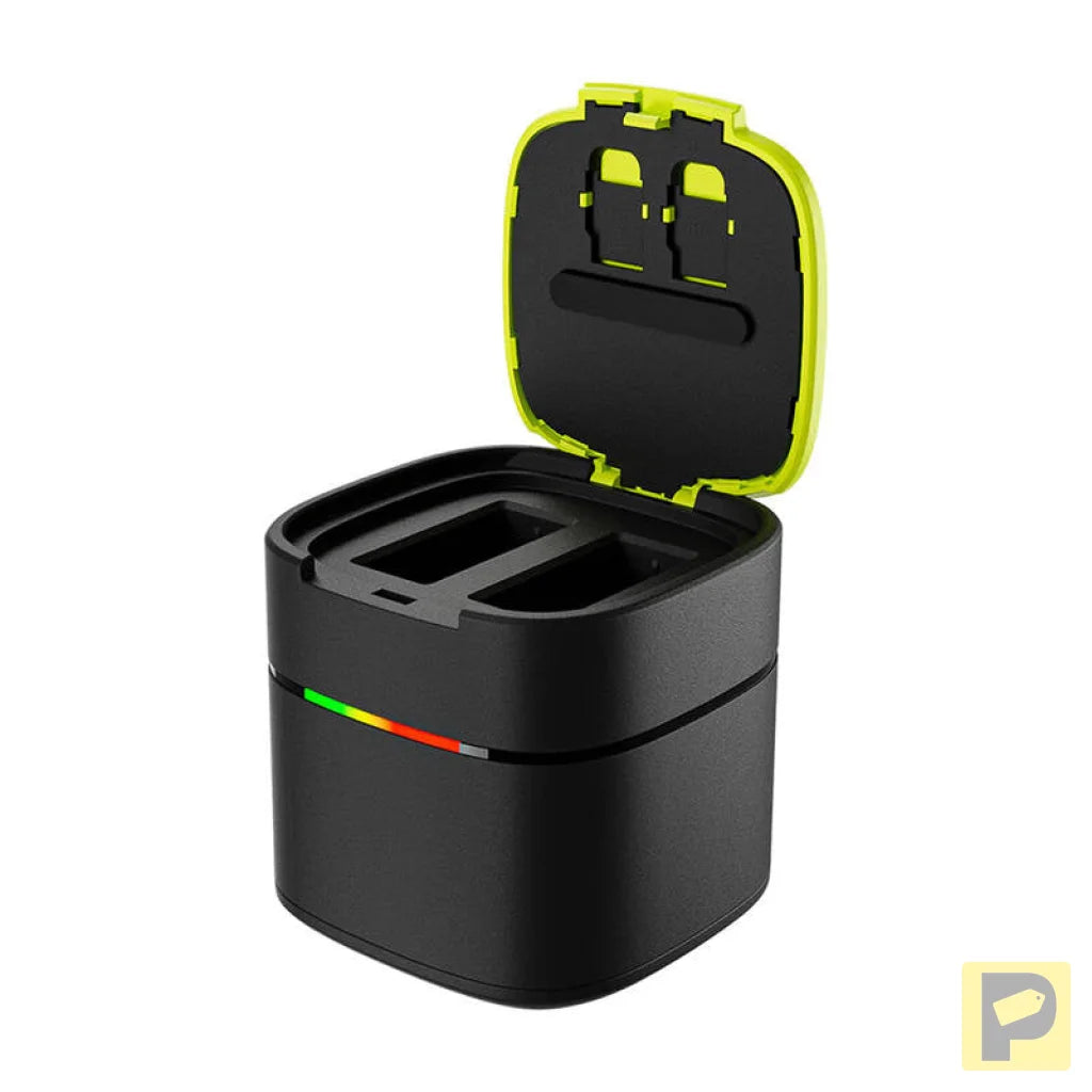 TELESIN Box dual-channel charger for GoPro Hero 12/ 11 / 10 / 9 (fast charging)