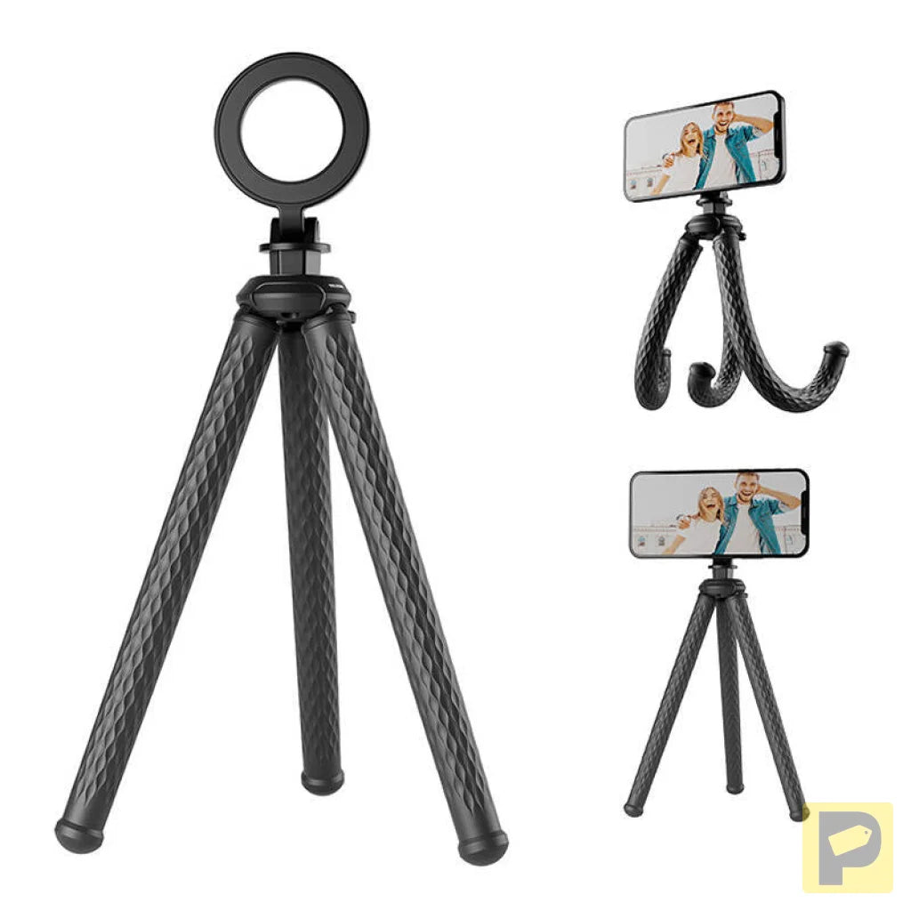 TELESIN flexible tripod for phones (black)