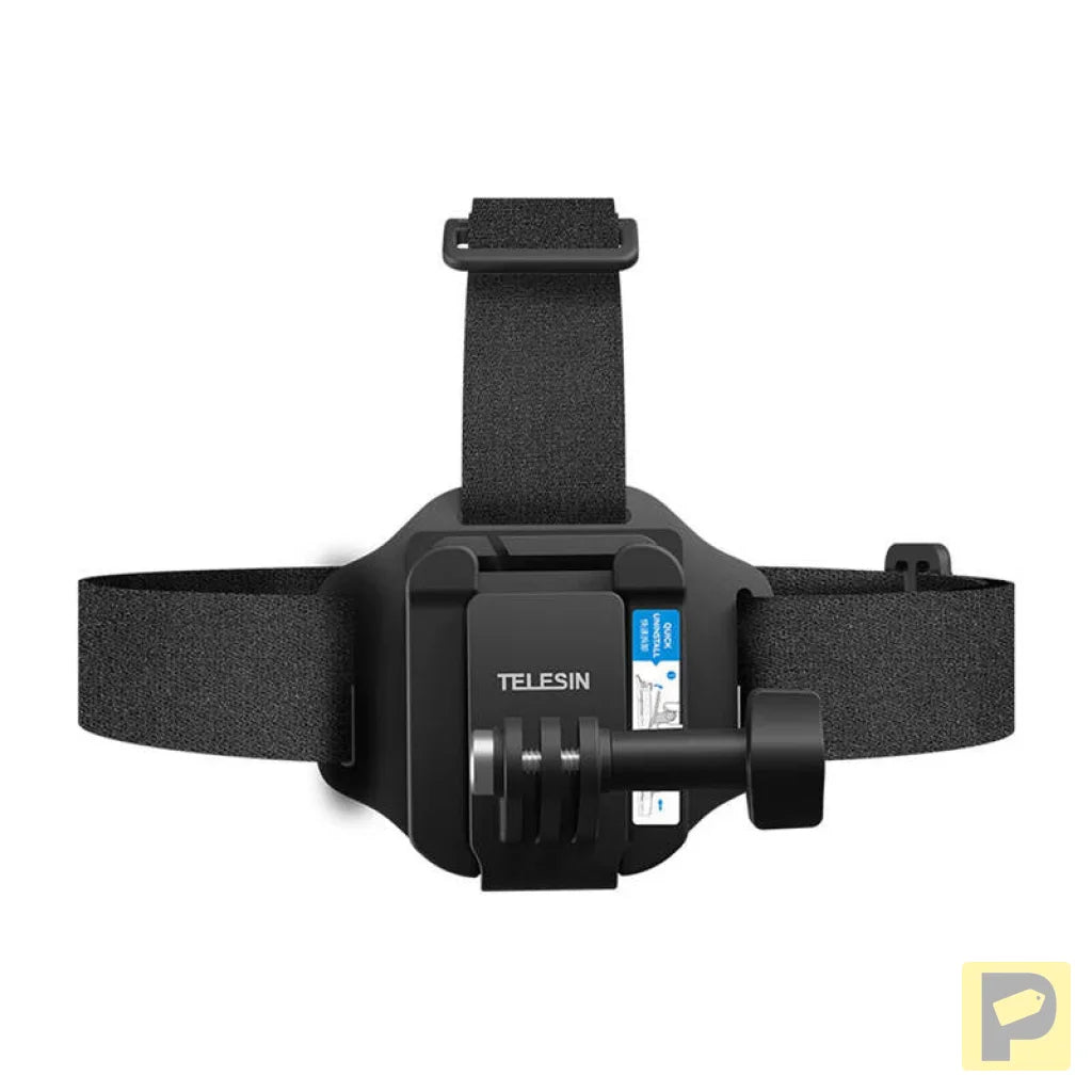 TELESIN headband with quick release for sports cameras