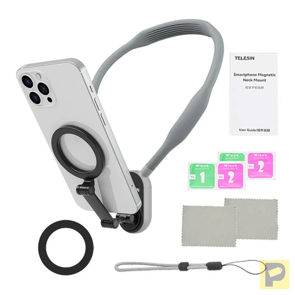 TELESIN magnetic neck mount for Iphone 12-16 MNM-002