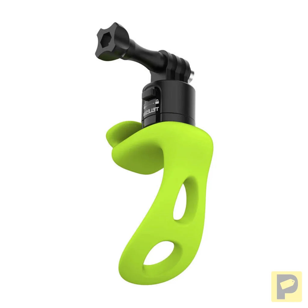 Telesin multifunctional silicone mount for sports cameras (green)