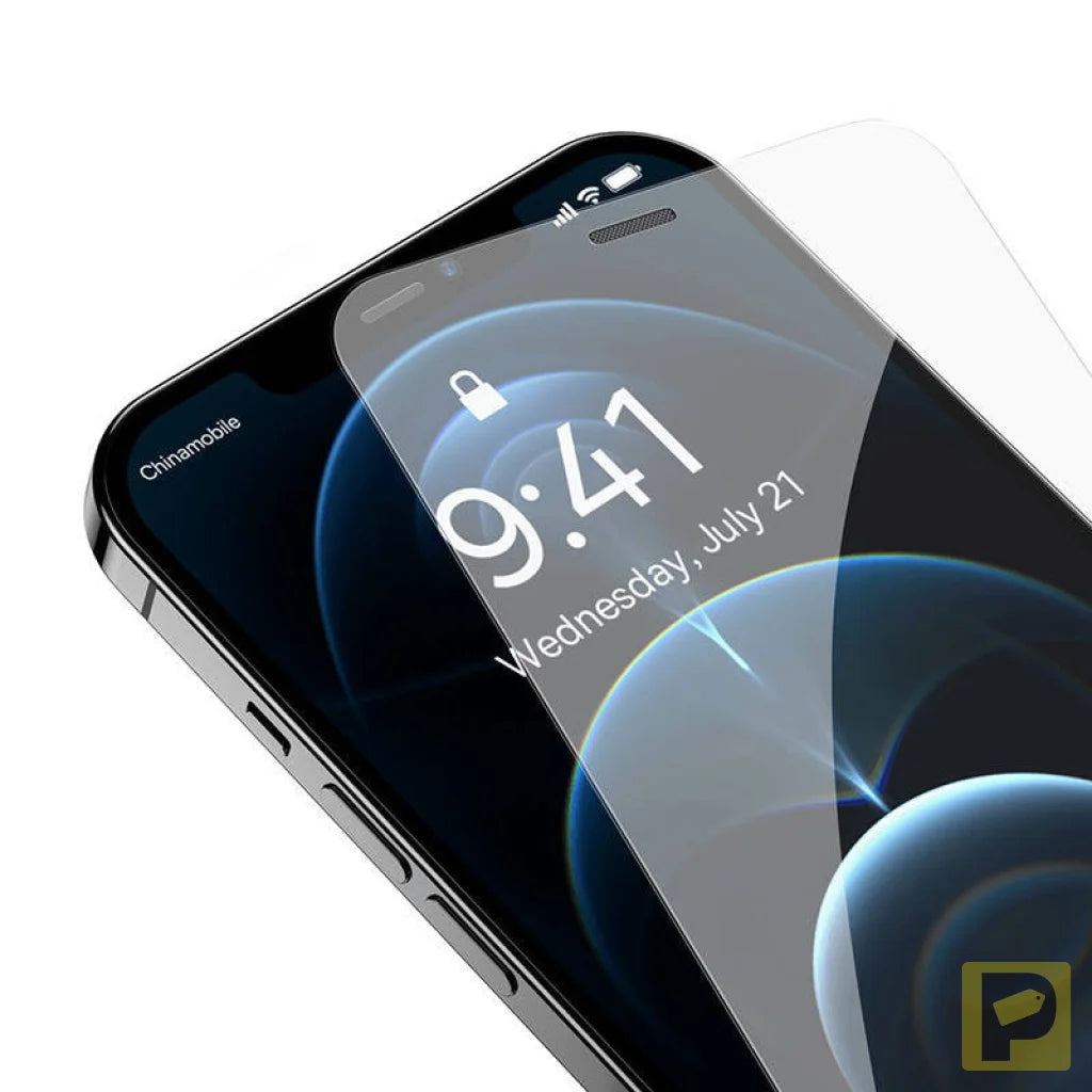 Tempered Glass Baseus 0.4mm Iphone 12 Pro  MAX + cleaning kit