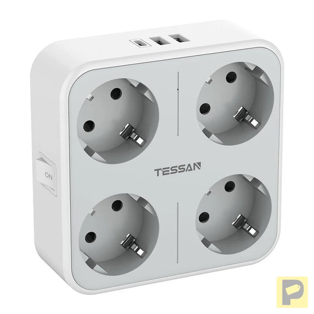 Tessan wall socket TS-302-DE-C