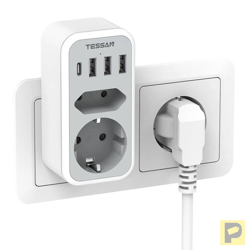 Tessan Wall Socket TS-328-DE
