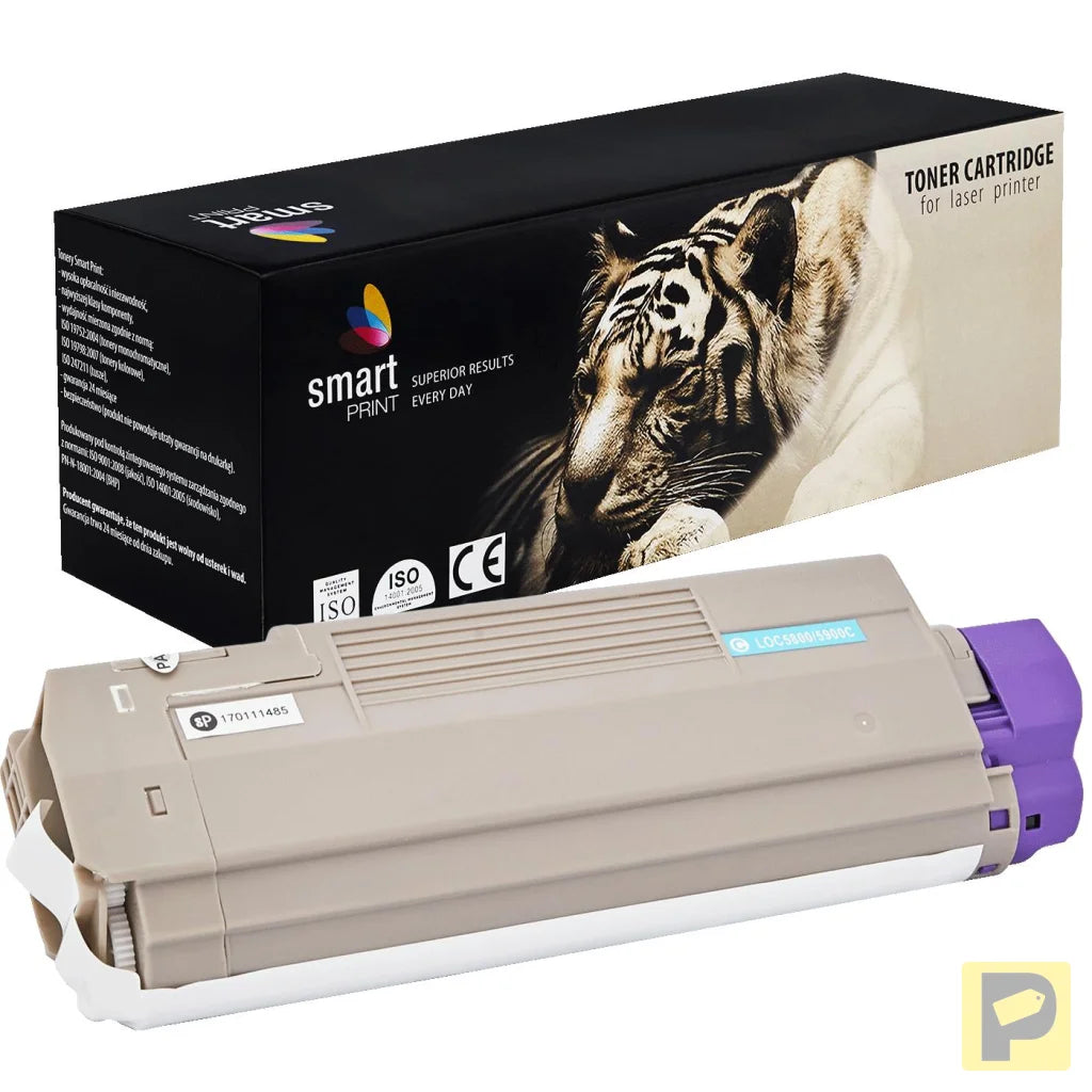 Toner do OKI 43324423 | niebieski | wydajność 5000 str.