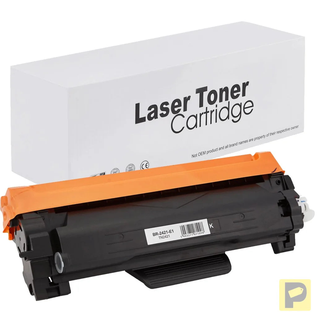 Toner for Brother | TN2421 / TN2411 / TN-2421 | black | 3000 pag. | neutral box