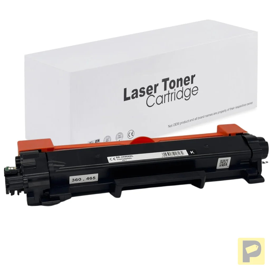 Toner for Brother | TN2590XXL | black | 5000 pag. | neutral box