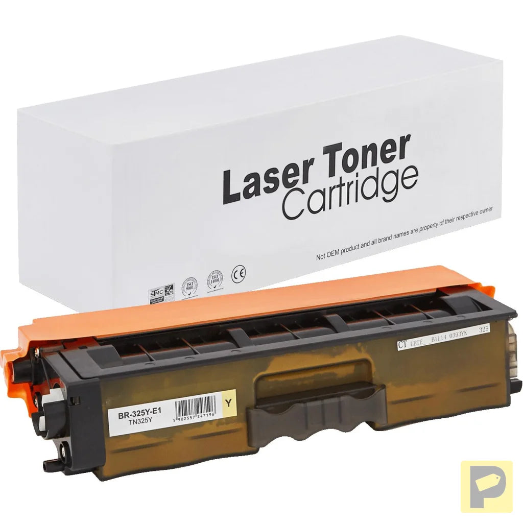 Toner for Brother | TN325Y | yellow | 3500 pag. | neutral box