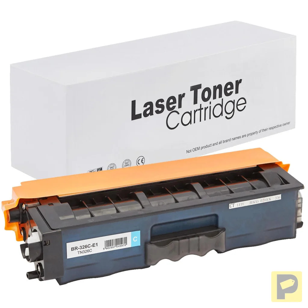Toner for Brother | TN326C | cyan | 3500 pag. | neutral box
