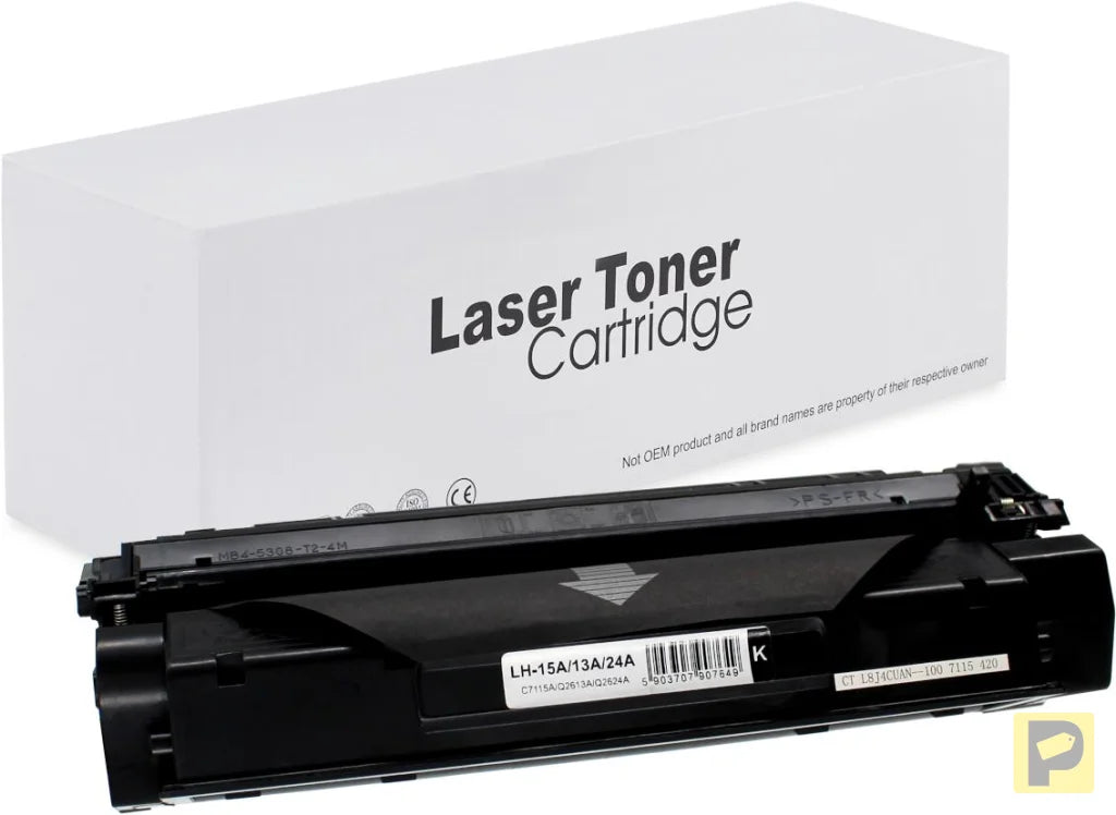 Toner for HP | C7115A / Q2613A / Q2624A | black | 2500 pag. | neutral box