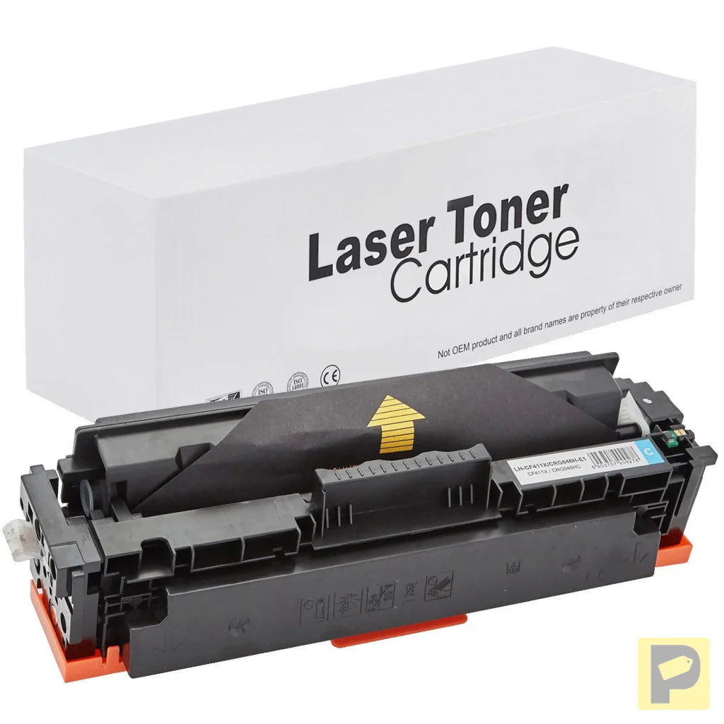 Toner for HP | CF411X / CRG046HC | cyan | 5000 pag. | neutral box