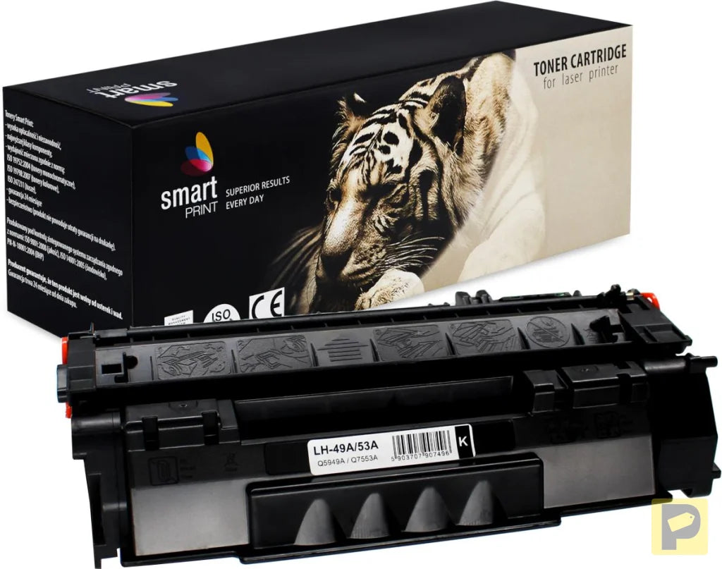 Toner for HP | Q5949A / Q7553A | black | 3000 pag. | Smart Print