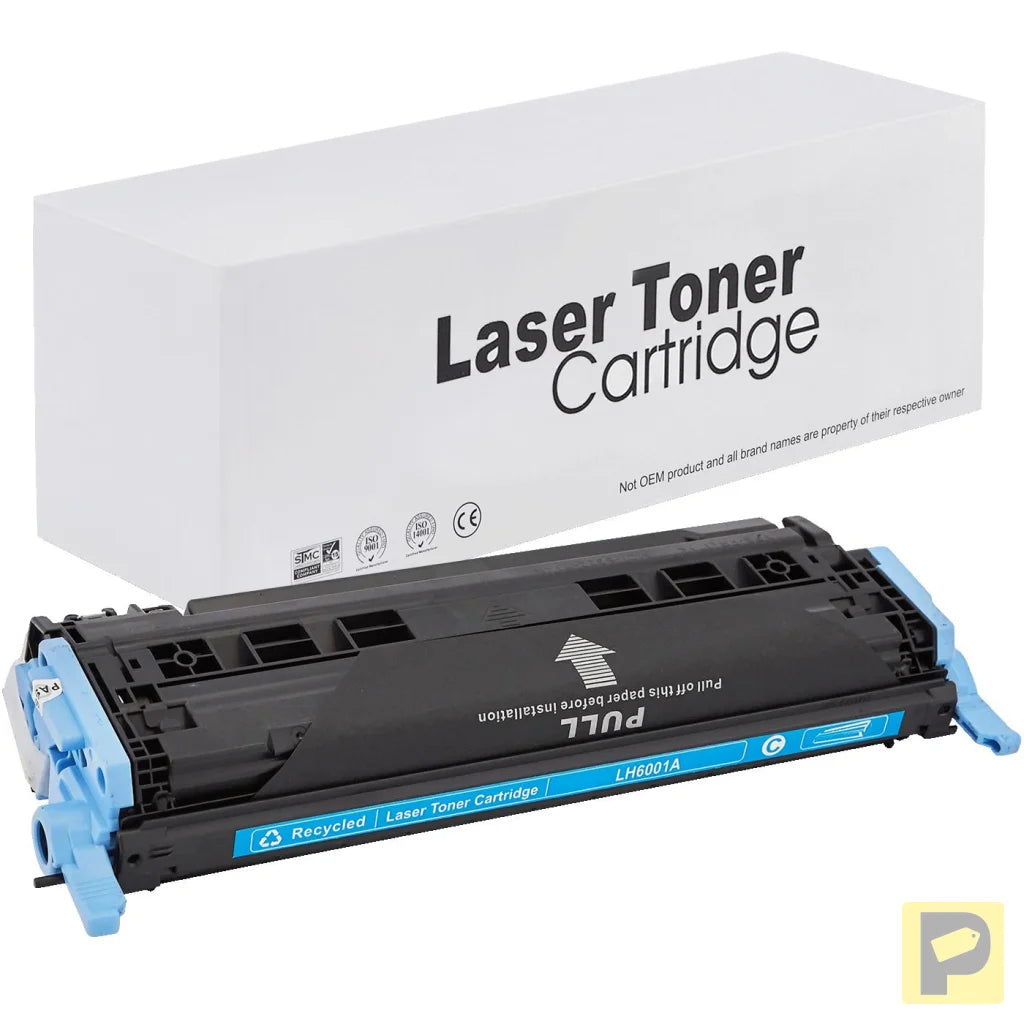 Toner for HP | Q6001A | rem. | cyan | 2000 pag. | neutral box
