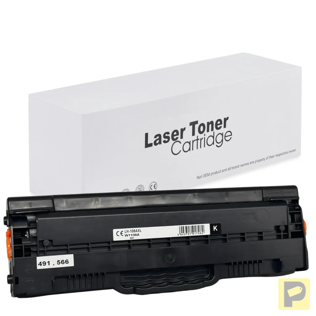 Toner for HP | W1106A | black | 3000 pag. | neutral box