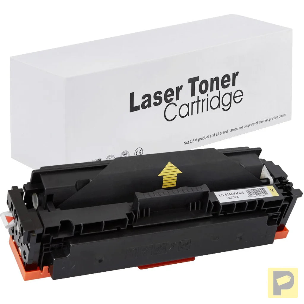 Toner for HP | W2032X / CRG055 | no chip | yellow | 6000 pag. | neutral box