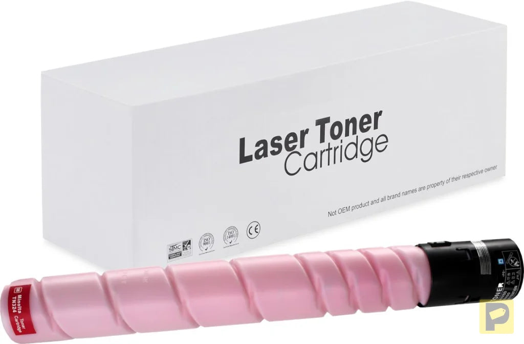Toner for Konica Minolta | TN324M | magenta | 26000 pag. | neutral box
