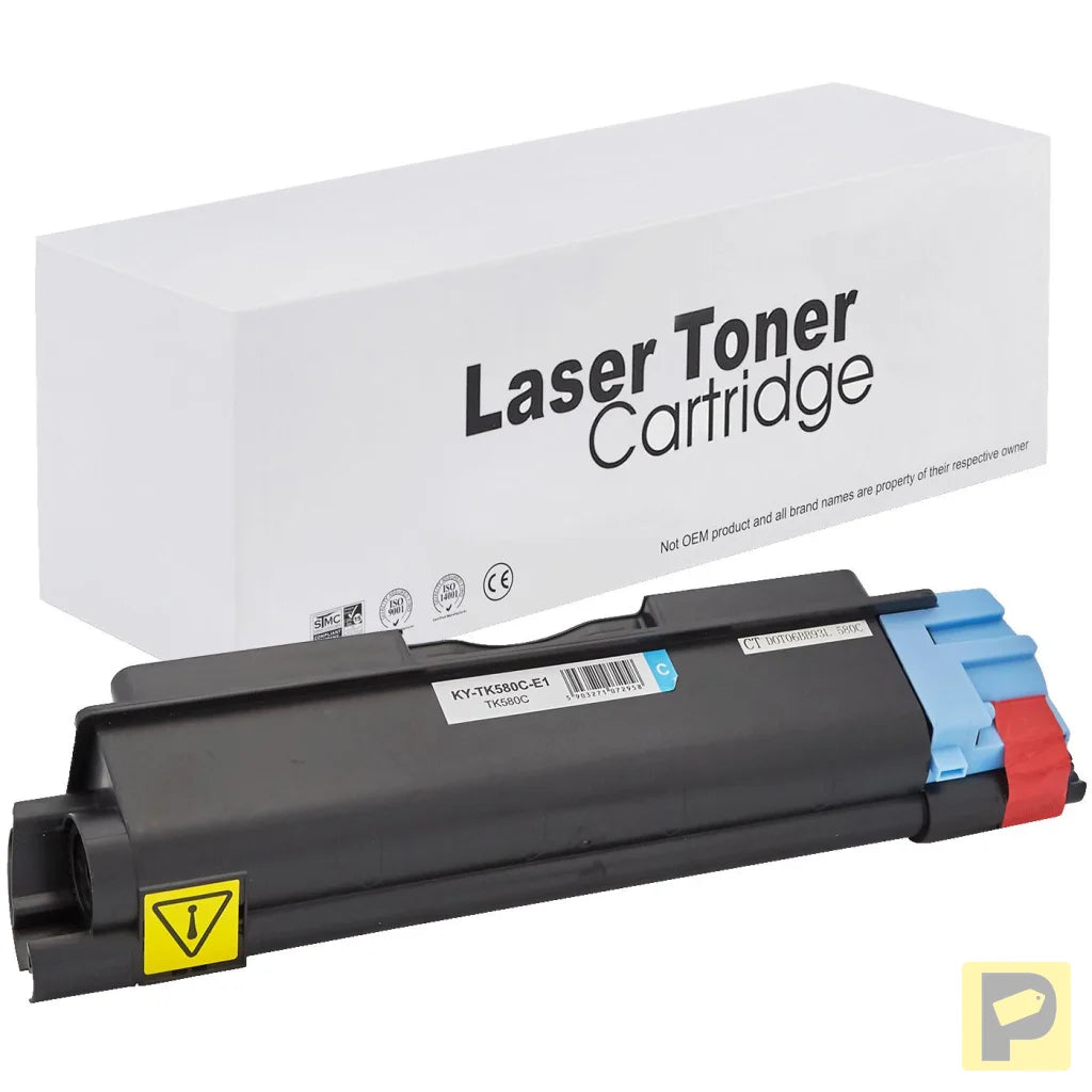 Toner for Kyocera | TK580C | cyan | 2800 pag. | neutral box